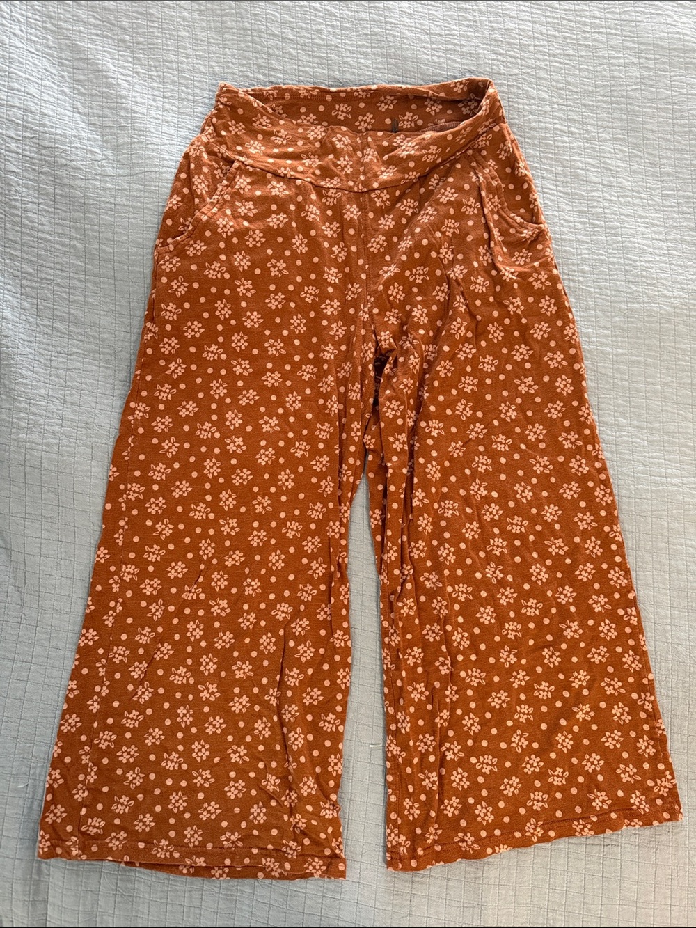 Toad&Co Chaka Wide Leg Crop Pant women’s size small